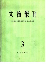 文物集刊 （3）