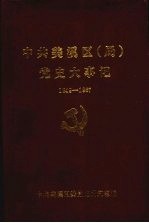 中共美溪区(局)党史大事记 1949—1987