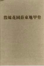 考古学专刊 乙种第36号 殷墟花园荘东地甲骨 第6分册