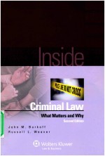 INSIDE CRIMINAL LAW WHAT MATTERS AND WHY SECOND EDITION