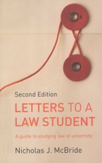 LETTERS TO A LAW STUDENT SECOND EDITION