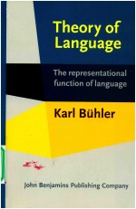 THEORY OF LANGUAGE THE REPRESENTATIONAL FUNCTION OF LANGUAGE