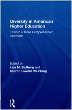 DIVERSITY IN AMERICAN HIGHER EDUCATION TOWARD A MORE COMPREHENSIVE APPROACH