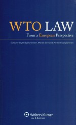 WTO LAW FROM A EUROPEAN PERSPECTIVE
