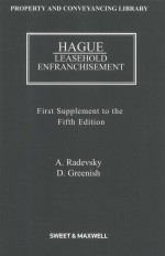 HAGUE ON LEASEHOLD ENFRANCHISEMENT FIRST SUPPLEMENNT TO THE FIFTH EDITION
