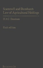 LAW OF AGRICULTURAL HOLDINGS SIX EDITION
