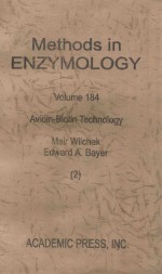 methods in enzymology volume 184 avidin-biotin technology 2