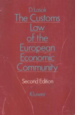 THE CUSTOMS LAW OF THE EUROPEAN ECONOMIC COMMUNITY SECOND EDITION