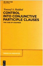TRENDS IN LINGUISTICS STUDIES AND MONOGRAPHS 233 CONTROL INTO CONJUNCTIVE PARTICIPLE CLAUSES THE C