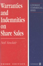 WARRANTIES AND INDEMNITIES ON SHARE SALES SECOND EDITION