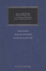 BANKING LITIGATION THIRD EDITION