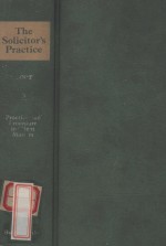 THE SOLICITOR'S PRACTICE 2