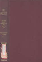 THE DIGEST CONTINUATION VOLUME G 1984-1985