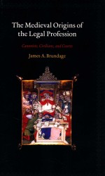THE MEDIEVAL ORIGINS OF THE LEGAL PROFESSION CANONISTS