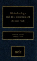 biotechnology and the environment research needs