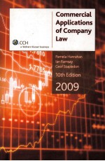 COMMERCIAL APPLICATIONS OF COMPANY LAW 2009 10TH EDITION