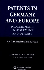 PATENTS IN GERMANY AND EUROPE PROCUREMENT