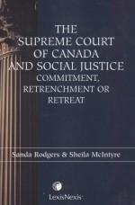 THE SUPREME COURT OF CANADA AND SOCIAL JUSTICE COMMITMENT