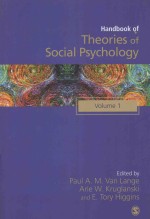 HANDBOOK OF THEORIES OF SOCIAL PSYCHOLOGY VOLUME 1
