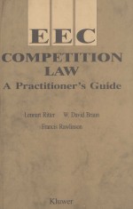 EEC COMPETITION LAW A PRACTITIONER'S GUIDE