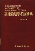 高能物理学名词辞典