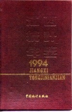江西统计年鉴 1994