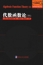 俄罗斯数学精品译丛 代数函数论 下
