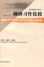 调研习作比较 比较·鉴别·提高