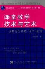 课堂教学技术与艺术执教行为训练评价鉴赏
