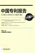 中国专利报告 2013 总第1卷