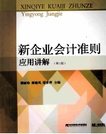 新企业会计准则应用讲解 第3版