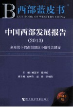 中国西部发展报告 2013