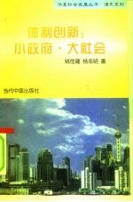 体制创新:小政府 大社会
