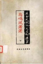马鸣风萧萧 下