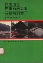 西南地区严重自然灾害分析与对策