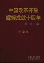 中国改革开放辉煌成就十四年 湖南卷