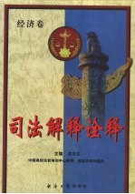 司法解释诠释 上 经济卷