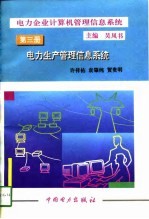 电力企业计算机管理信息系统 第3册 电力生产管理信息系统