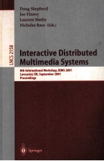 Lecture Notes in Computer Science 2158 Interactive Distributed Multimedia Systems 8th International