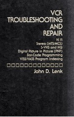 VCR TROUBLESHOOTING AND REPAIR