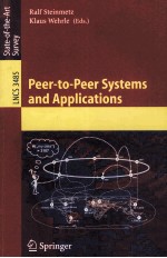 Lecture Notes in Computer Science 3485 Peer-to-Peer Systems and Applications
