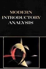 MODERN INTRODUCTORY ANALYSIS