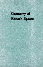 GEOMETRY OF BANACH SPACES