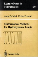 MATHEMATICAL METHODS FOR HYDRODYNAMIC LIMITS