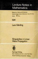 LECTURE NOTES IN MATHEMATICS 1241: SINGULARITIES IN LINEAR WAVE PROPAGATION