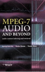 MPEG-7 Audio and Beyond Audio Content Indexing and Retrieval