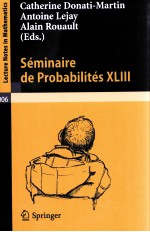 SEMINAIRE DE PROBABILITES XLIII