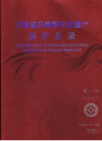 云南省非物质文化遗产保护名录 第1卷