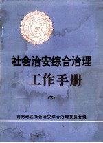 社会治安综合治理工作手册 下