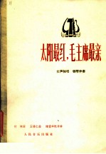 太阳最红,毛主席最亲 女声独唱 钢琴伴奏
